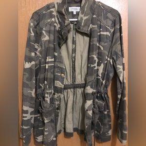 Charlotte Russe camo jacket